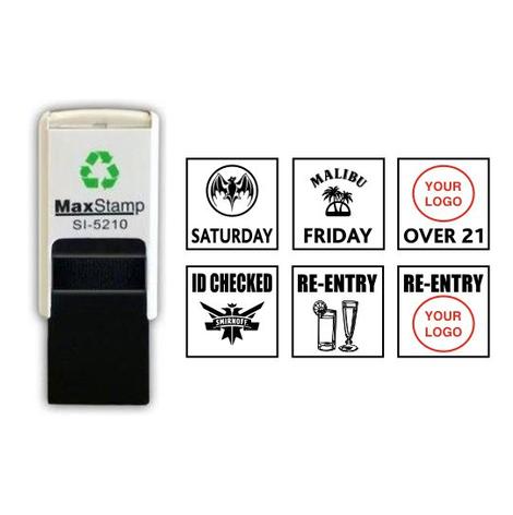 Hand Stamp for Events - 18x18mm - Buy Now From £18.12