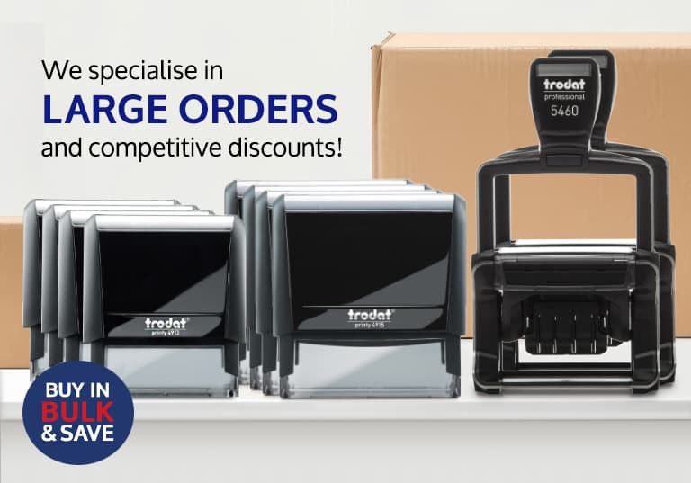 We specialise in large orders
