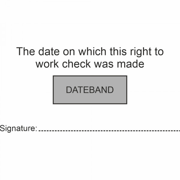 Right To Work Certified Stamp