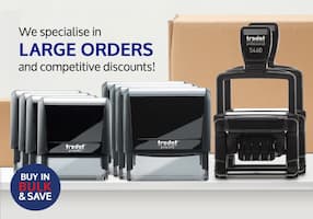We specialise in large orders