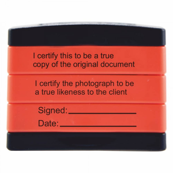 Certified True Copy 3-in-1 STAMPSTACK