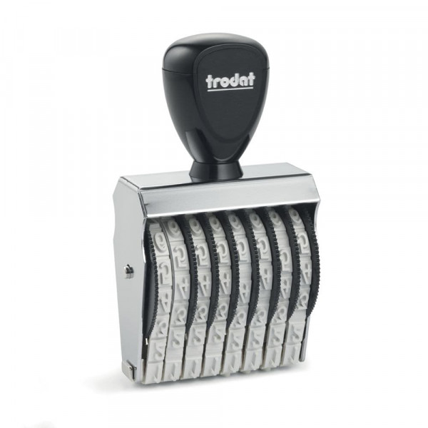 Trodat Classic Line 1596 Numberer - 9 mm, 6 bands