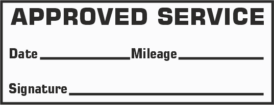 Approved Service Self-Inking Stamp - Trodat 4912