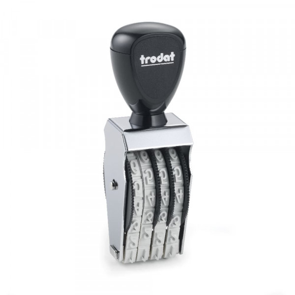 Trodat Classic Line 1574 Numberer - 7 mm, 4 bands