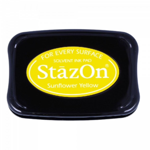 StazOn Sunflower Yellow Ink Pad 75 x 45 mm
