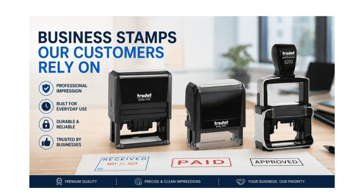Top Sellers Spotlight: The Business Stamps Our Customers Rely On