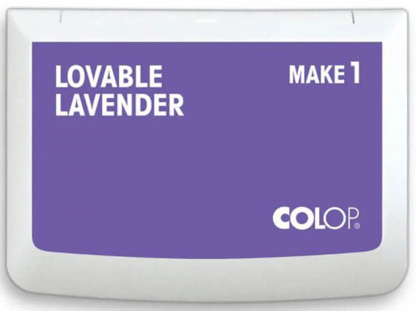 Colop Vegan Ink Pad Make 1 - Loveable Lavender