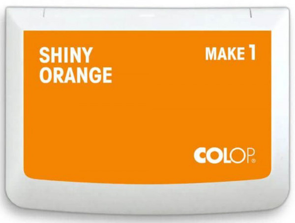 Colop Vegan Ink Pad Make 1 - Shiny Orange