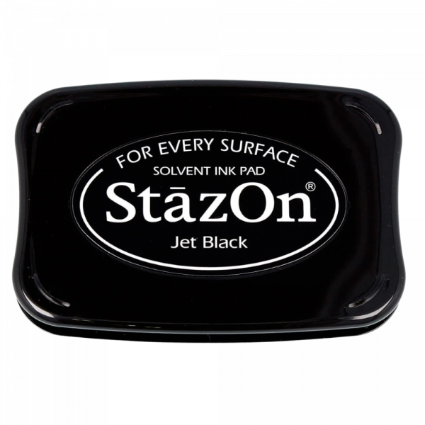 Jet Black StazOn Ink Pad