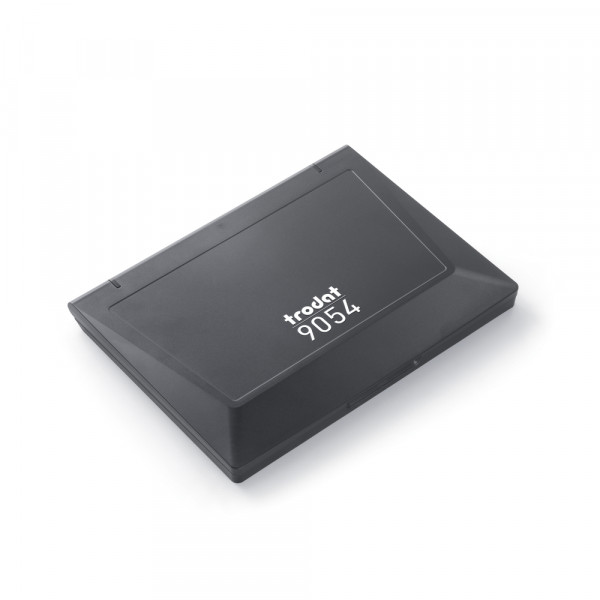 XL No. 4 Black Ink Pad Trodat 9054 – Large Rubber Stamp Pad for Bold, Clear Impressions